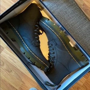 Dr. Martens Waterproof Boots - Grey Nylon